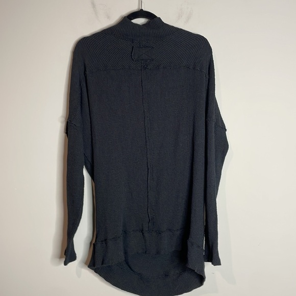 We The Free | Women’s Dark Grey Casey Tunic Ribbed Dress Size Small - Picture 7 of 8